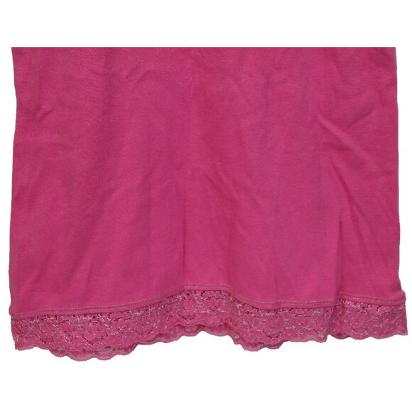 Y2K Limited Too Cami Tank Top 18 Rhinestone Silver Lace Neck Jr Pre-Teen Retro - Picture 7 of 8